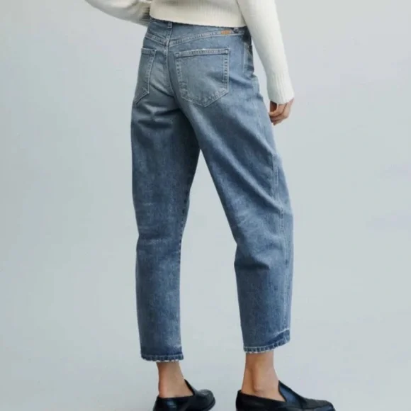 AYR Boyfriend Jeans in Classic Blue - Picture 2 of 9